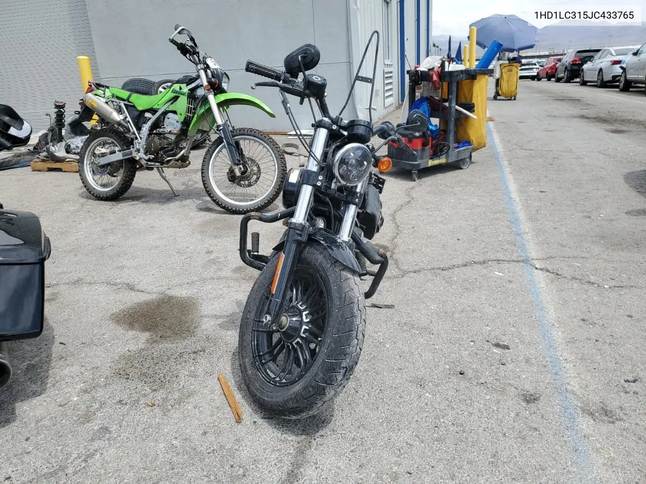 2018 Harley-Davidson Xl1200 Forty-Eight VIN: 1HD1LC315JC433765 Lot: 59399165