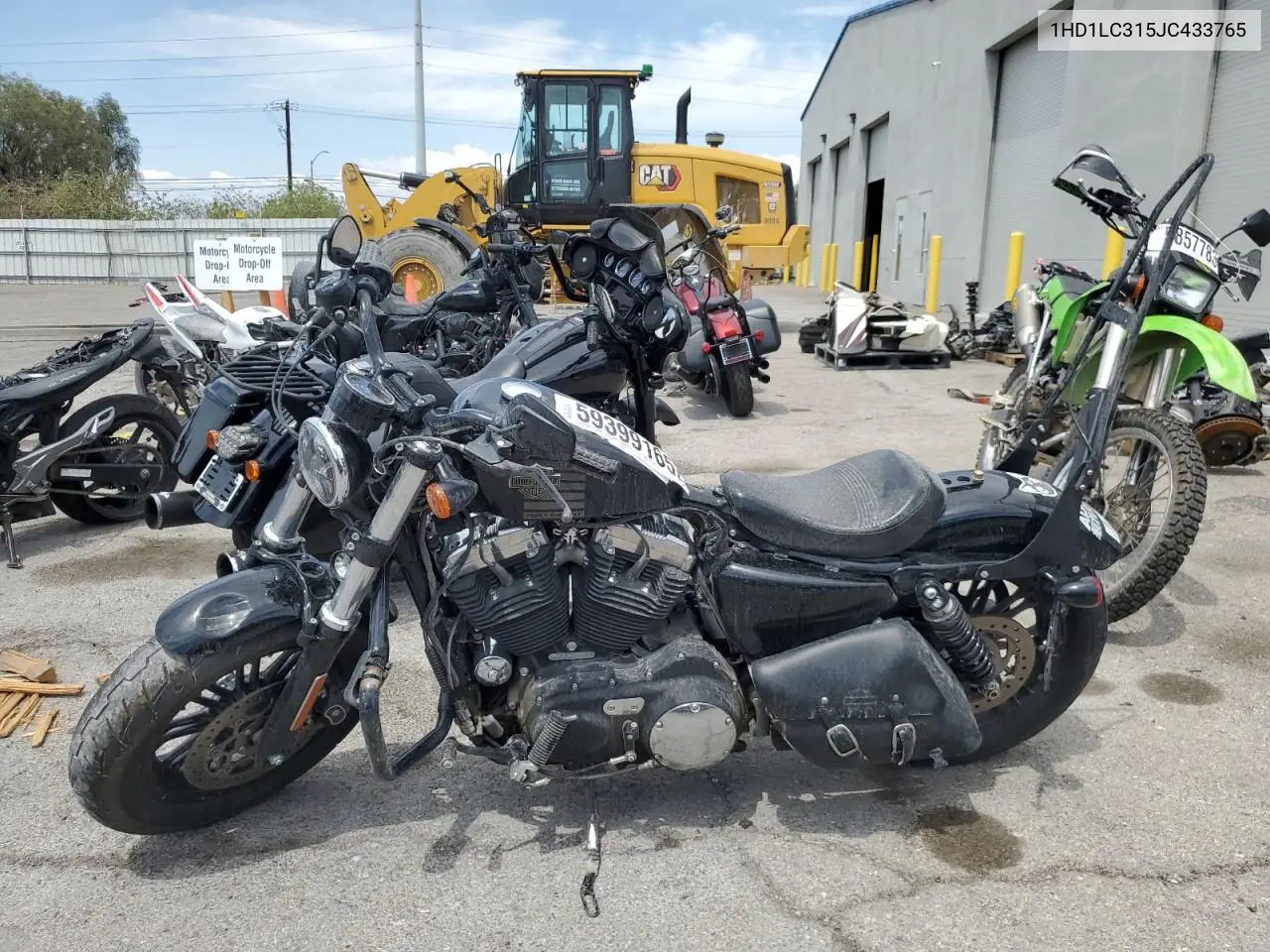 2018 Harley-Davidson Xl1200 Forty-Eight VIN: 1HD1LC315JC433765 Lot: 59399165