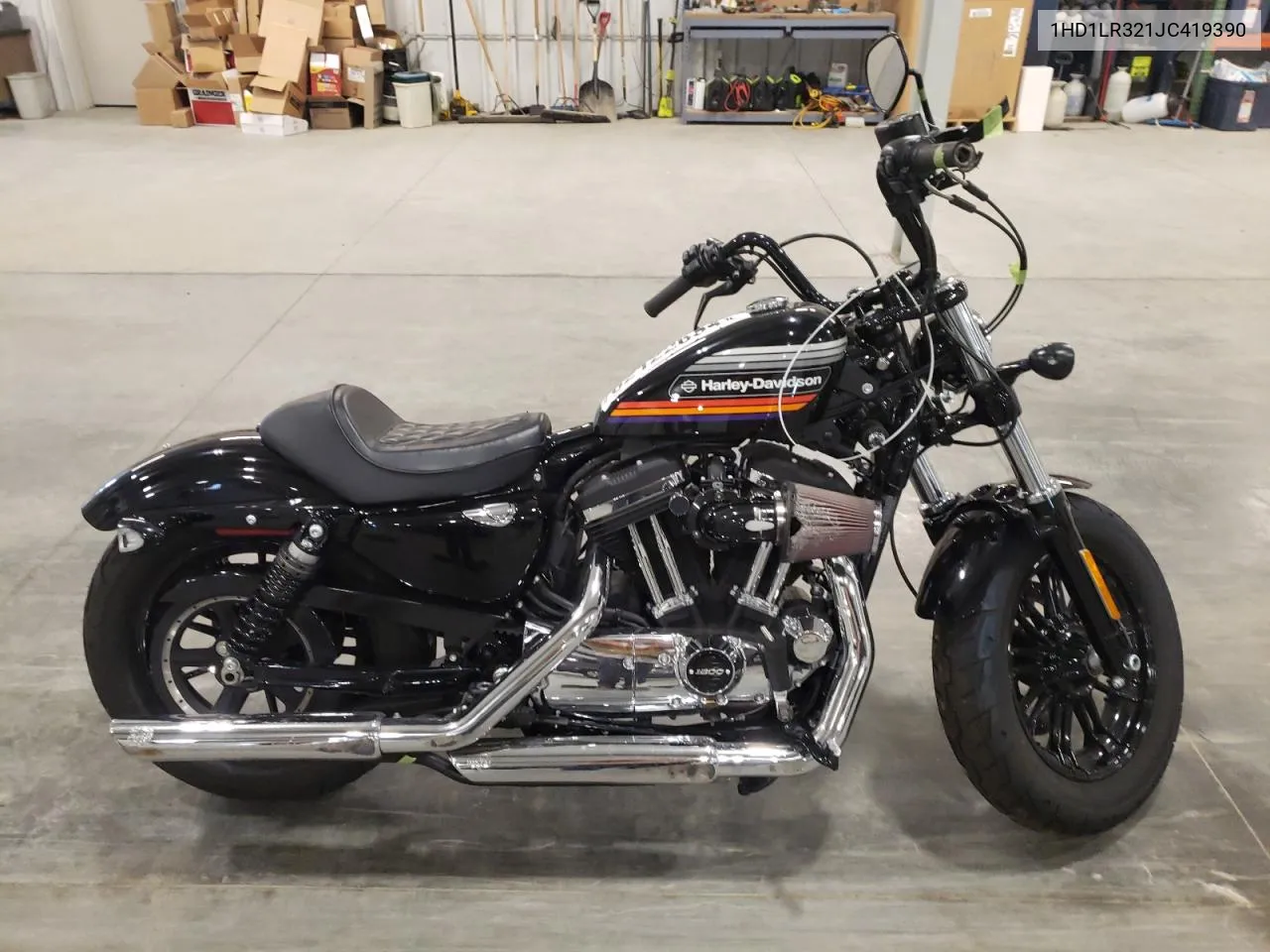 2018 Harley-Davidson Xl1200 Xs VIN: 1HD1LR321JC419390 Lot: 62122684