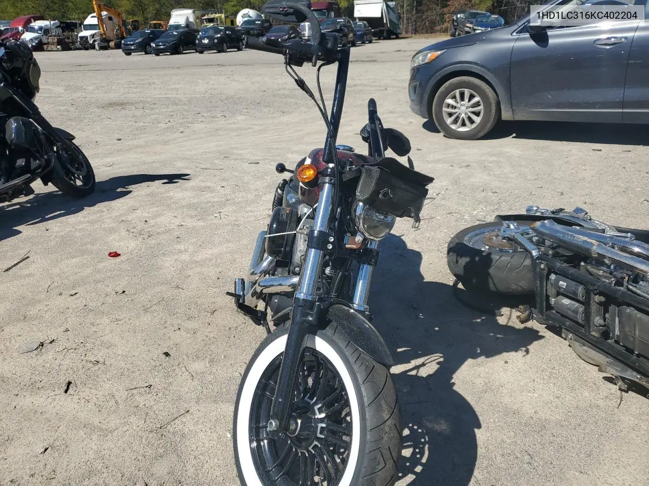 2019 Harley-Davidson Xl1200 X VIN: 1HD1LC316KC402204 Lot: 49317925