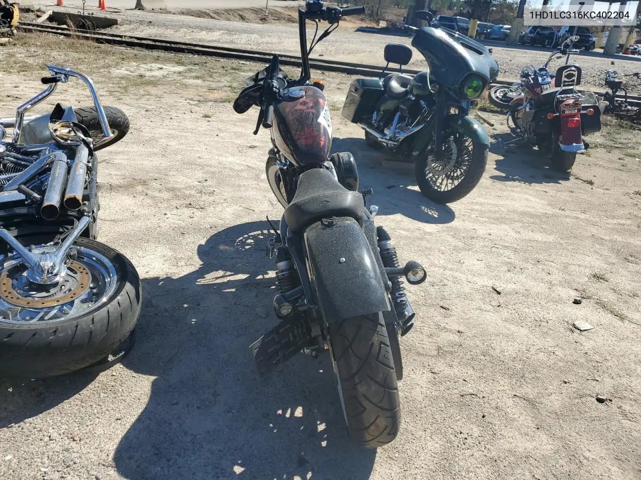2019 Harley-Davidson Xl1200 X VIN: 1HD1LC316KC402204 Lot: 49317925