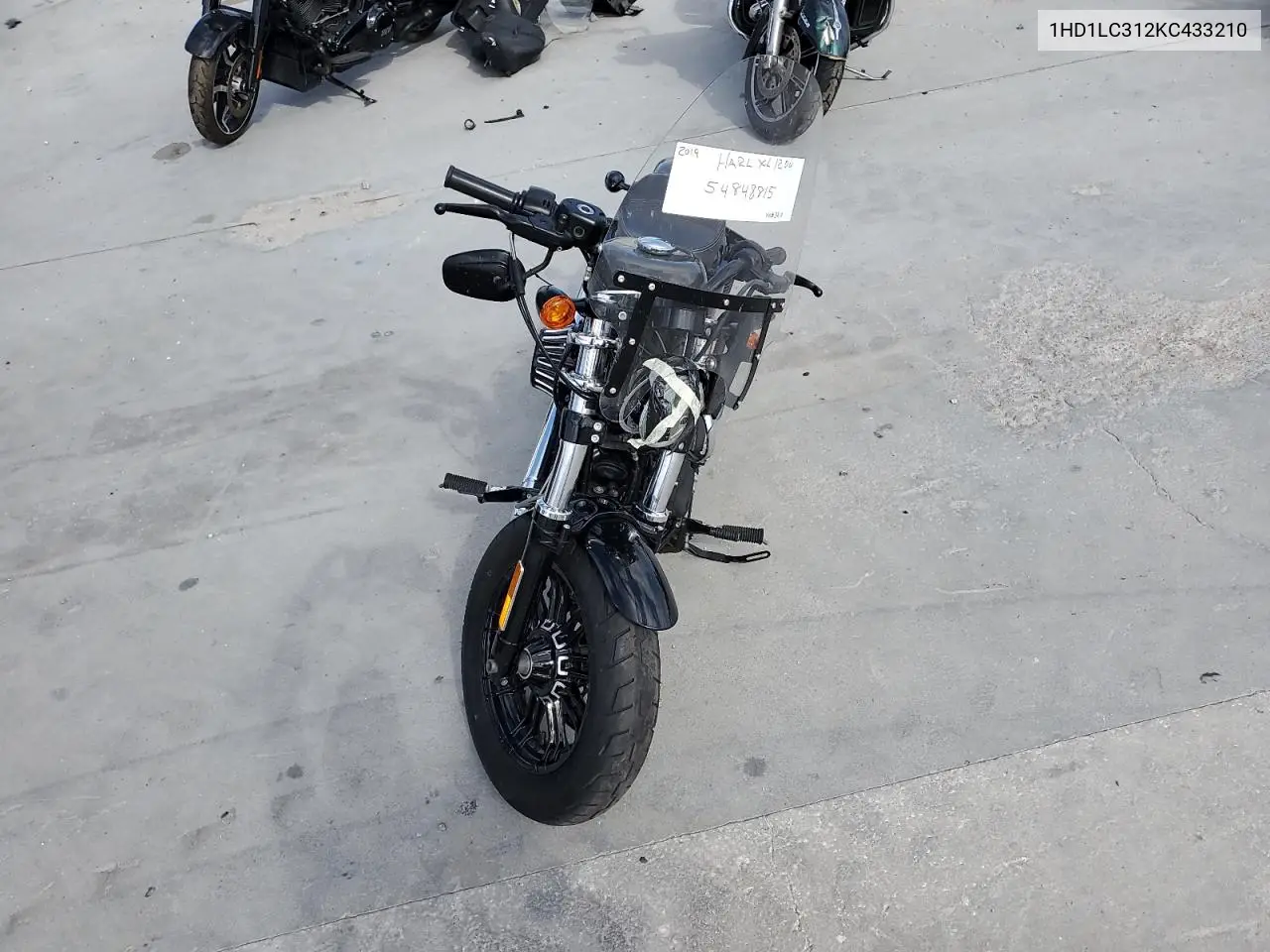 2019 Harley-Davidson Xl1200 X VIN: 1HD1LC312KC433210 Lot: 54848815