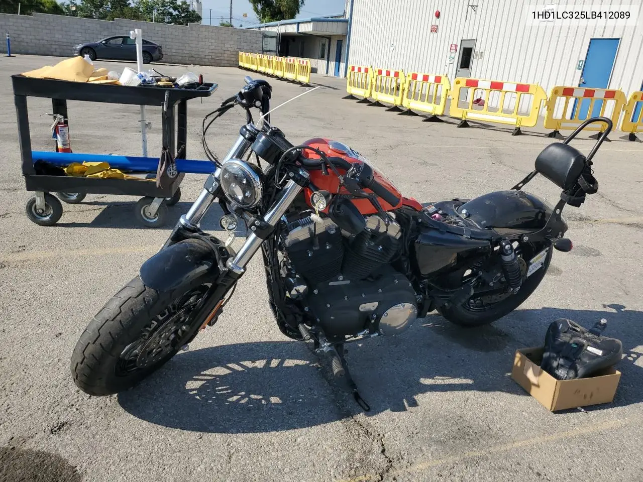 2020 Harley-Davidson Xl1200 X VIN: 1HD1LC325LB412089 Lot: 60706175