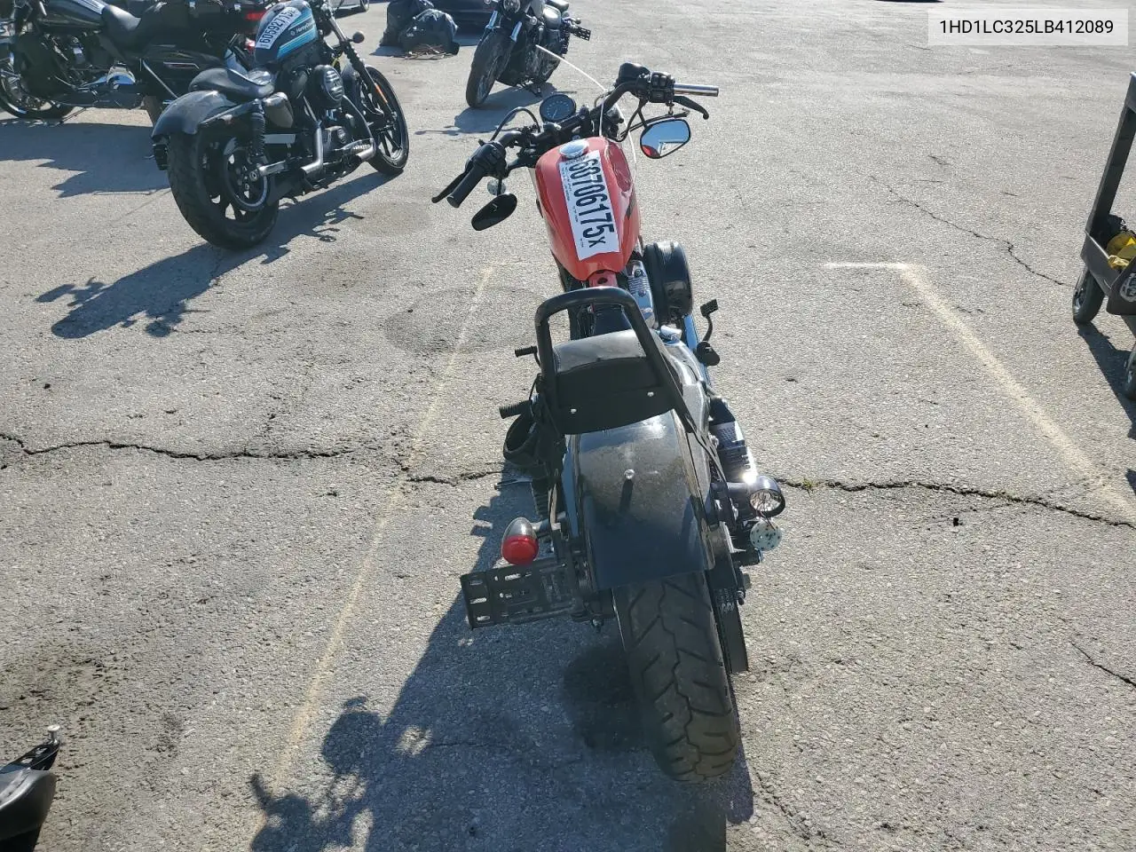 2020 Harley-Davidson Xl1200 X VIN: 1HD1LC325LB412089 Lot: 60706175