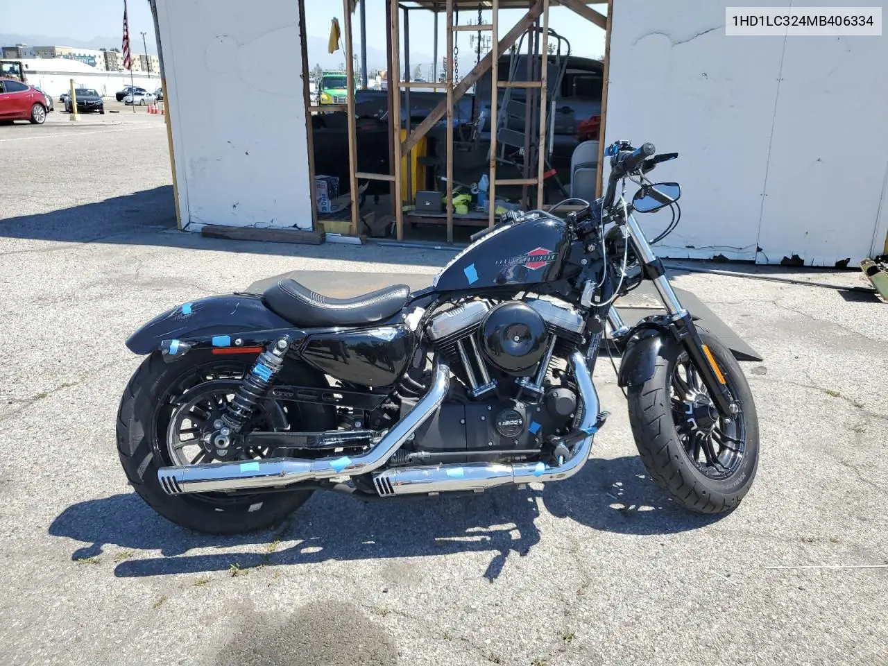 2021 Harley-Davidson Xl1200 X VIN: 1HD1LC324MB406334 Lot: 52452205
