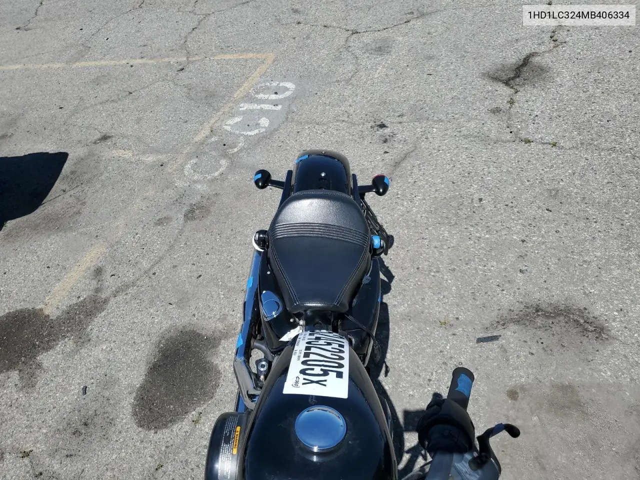 2021 Harley-Davidson Xl1200 X VIN: 1HD1LC324MB406334 Lot: 52452205