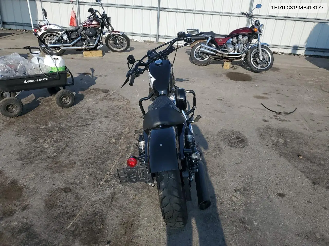 2021 Harley-Davidson Xl1200 X VIN: 1HD1LC319MB418177 Lot: 61671945