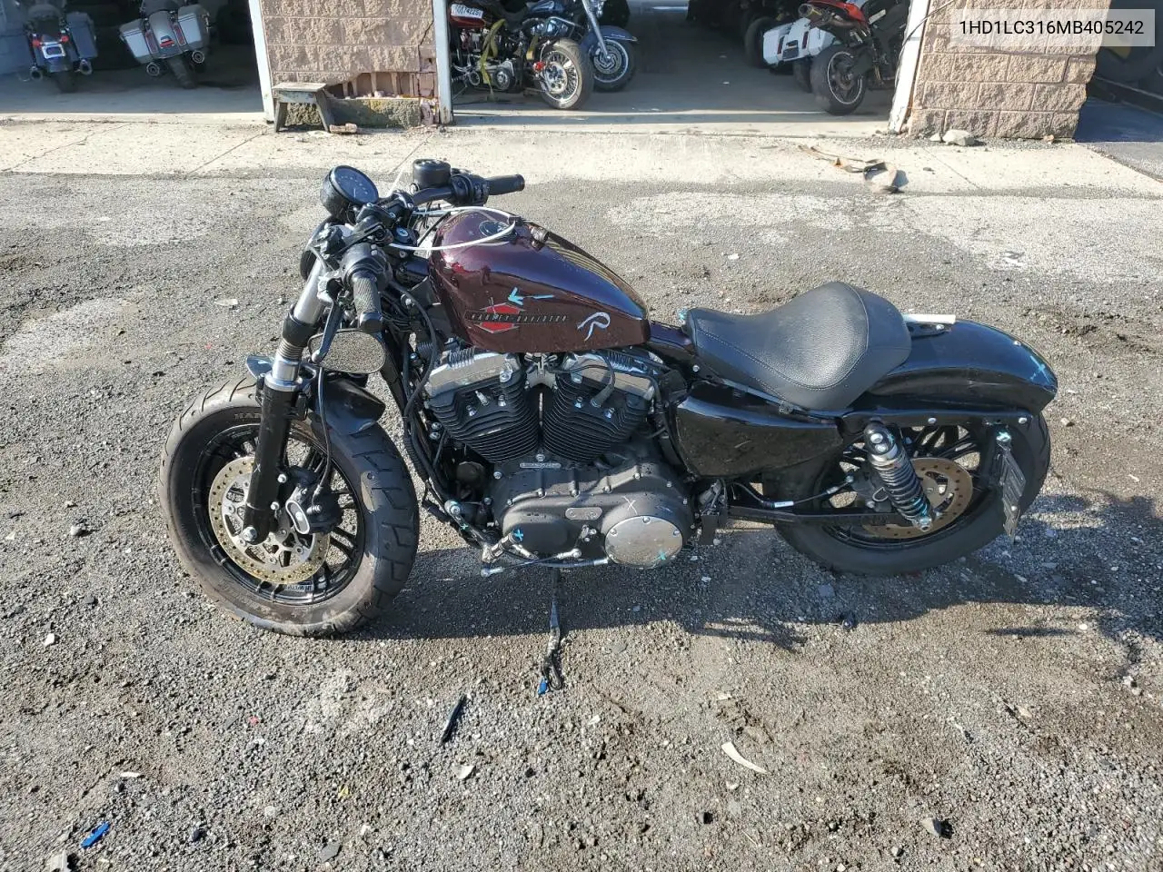 2021 Harley-Davidson Xl1200 X VIN: 1HD1LC316MB405242 Lot: 63802745