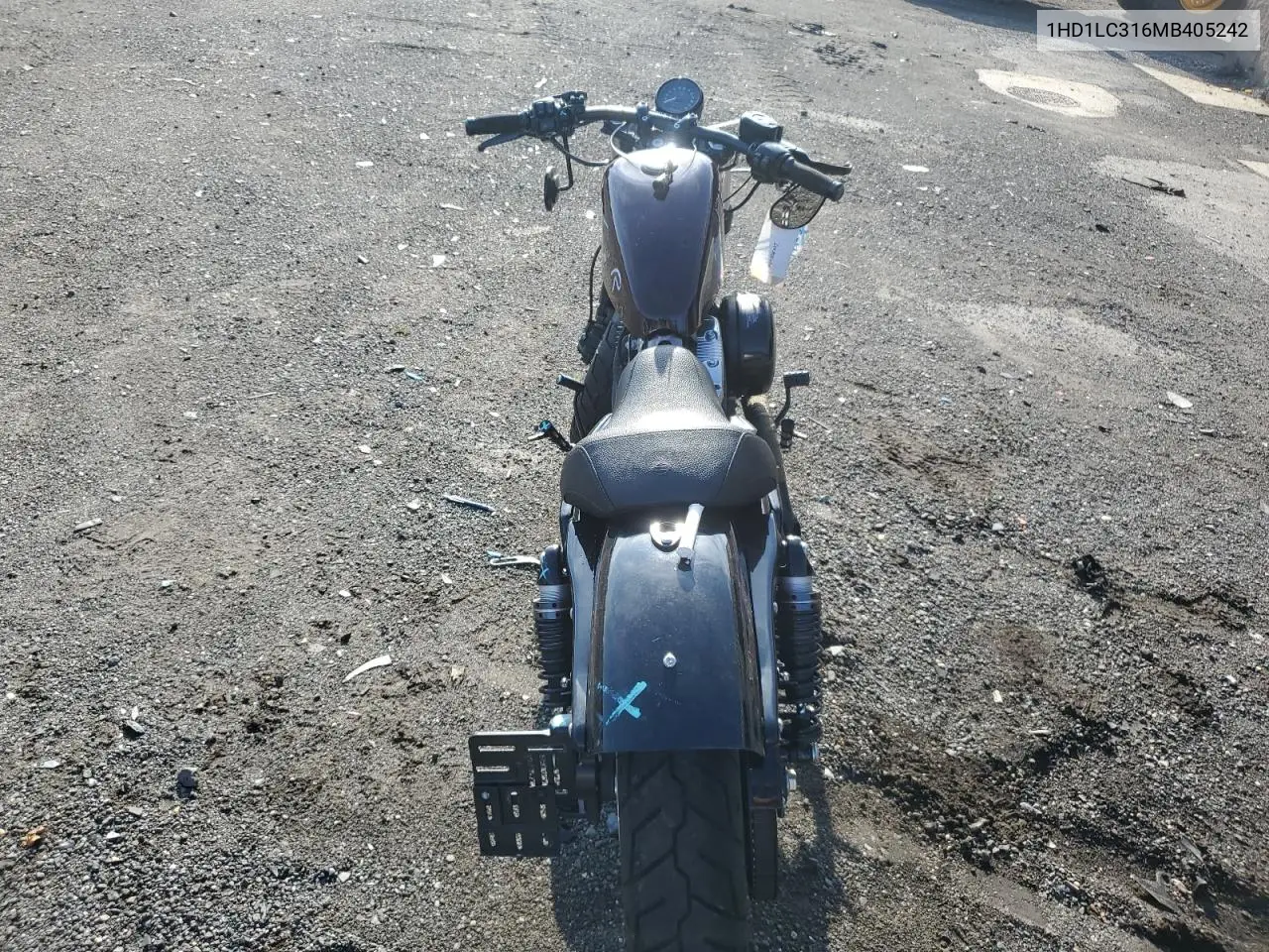 2021 Harley-Davidson Xl1200 X VIN: 1HD1LC316MB405242 Lot: 63802745