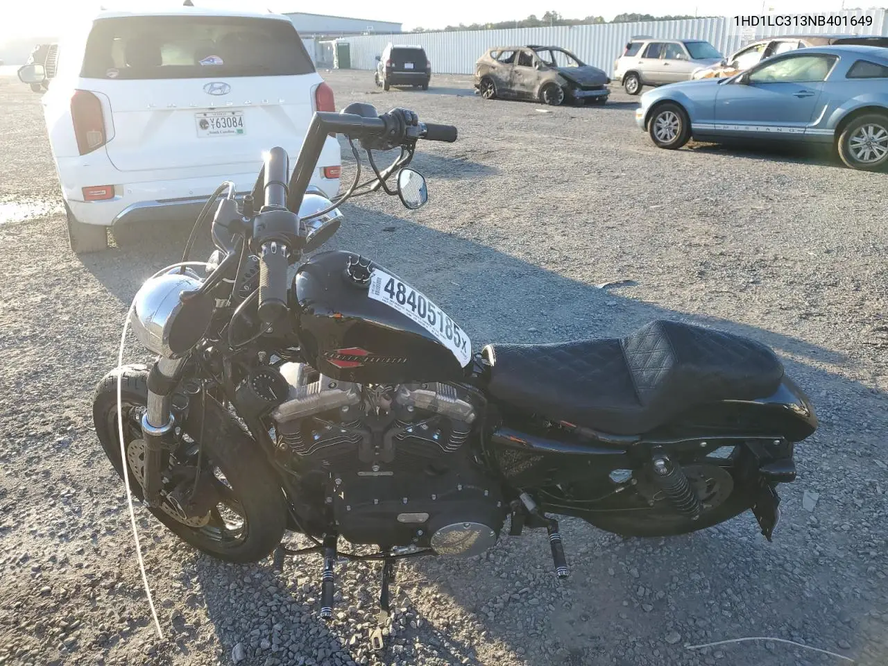 2022 Harley-Davidson Xl1200 X VIN: 1HD1LC313NB401649 Lot: 48405185