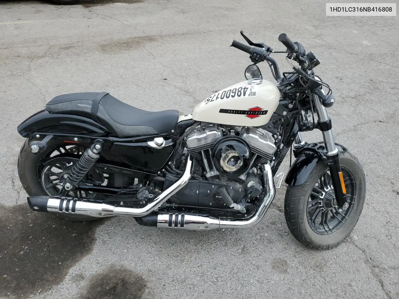 2022 Harley-Davidson Xl1200 X VIN: 1HD1LC316NB416808 Lot: 48600175