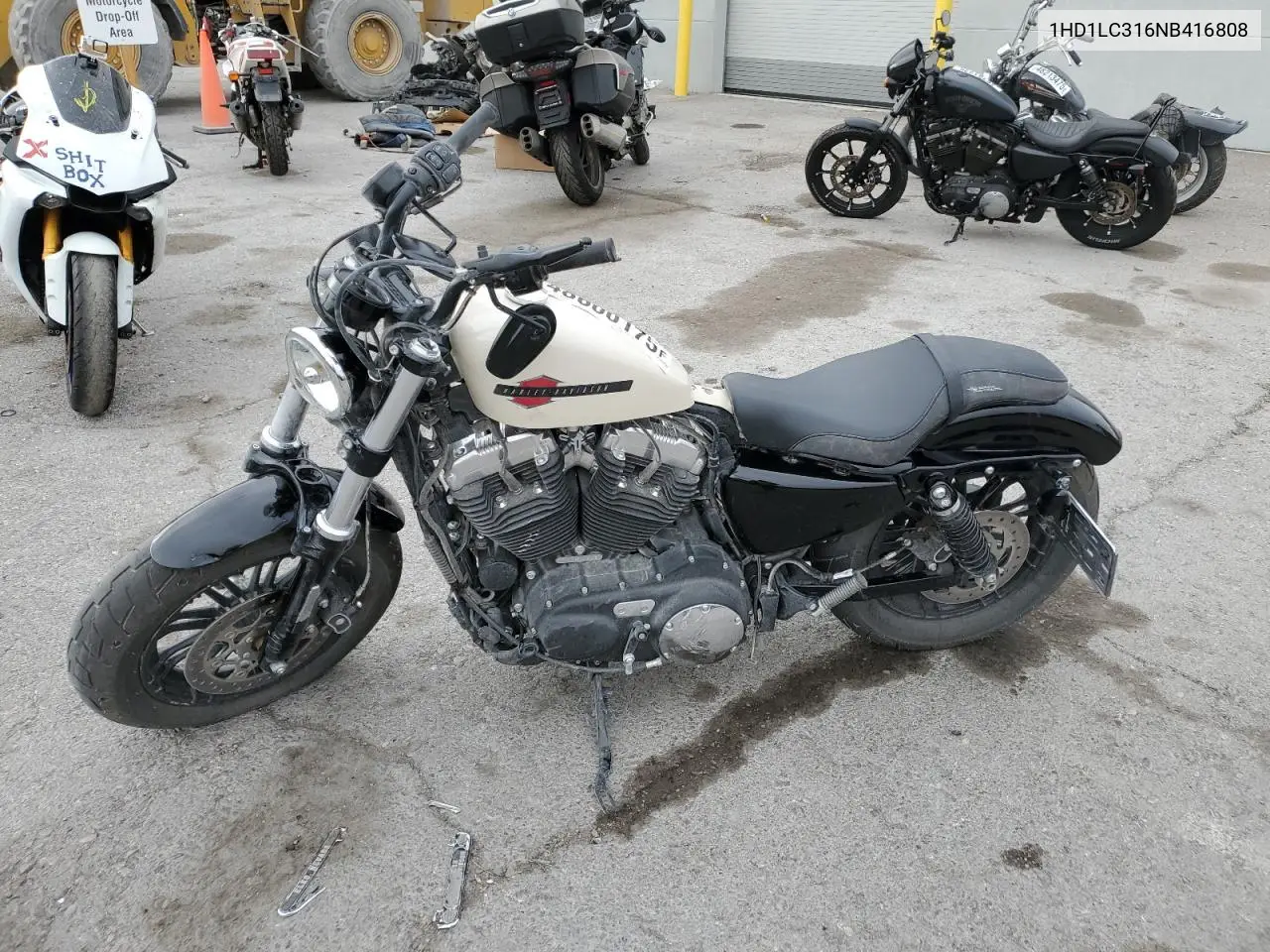 2022 Harley-Davidson Xl1200 X VIN: 1HD1LC316NB416808 Lot: 48600175