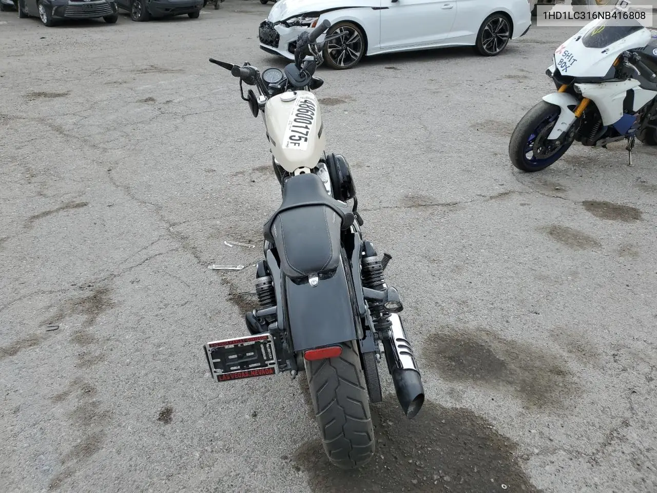 2022 Harley-Davidson Xl1200 X VIN: 1HD1LC316NB416808 Lot: 48600175