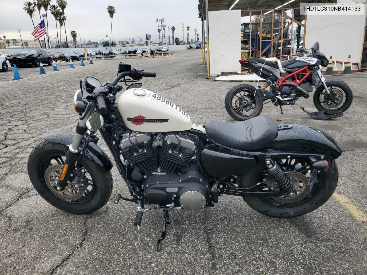 2022 Harley-Davidson Xl1200 X VIN: 1HD1LC310NB414133 Lot: 48980115
