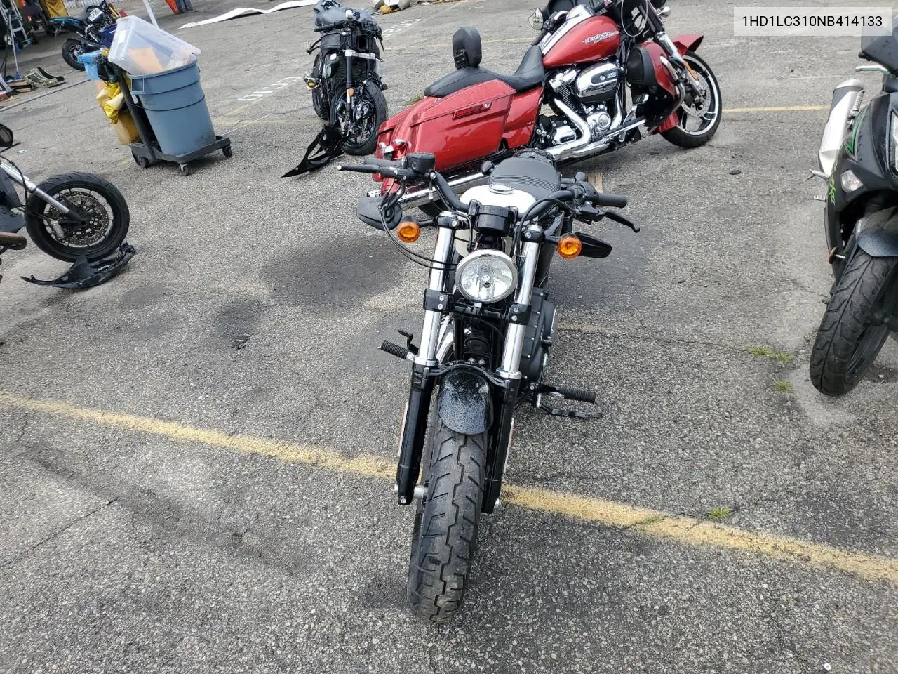 2022 Harley-Davidson Xl1200 X VIN: 1HD1LC310NB414133 Lot: 48980115