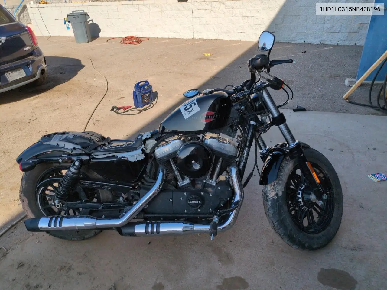 2022 Harley-Davidson Xl1200 X VIN: 1HD1LC315NB408196 Lot: 52316005