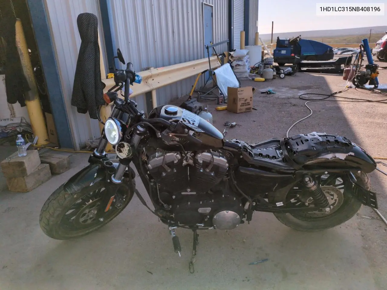 2022 Harley-Davidson Xl1200 X VIN: 1HD1LC315NB408196 Lot: 52316005