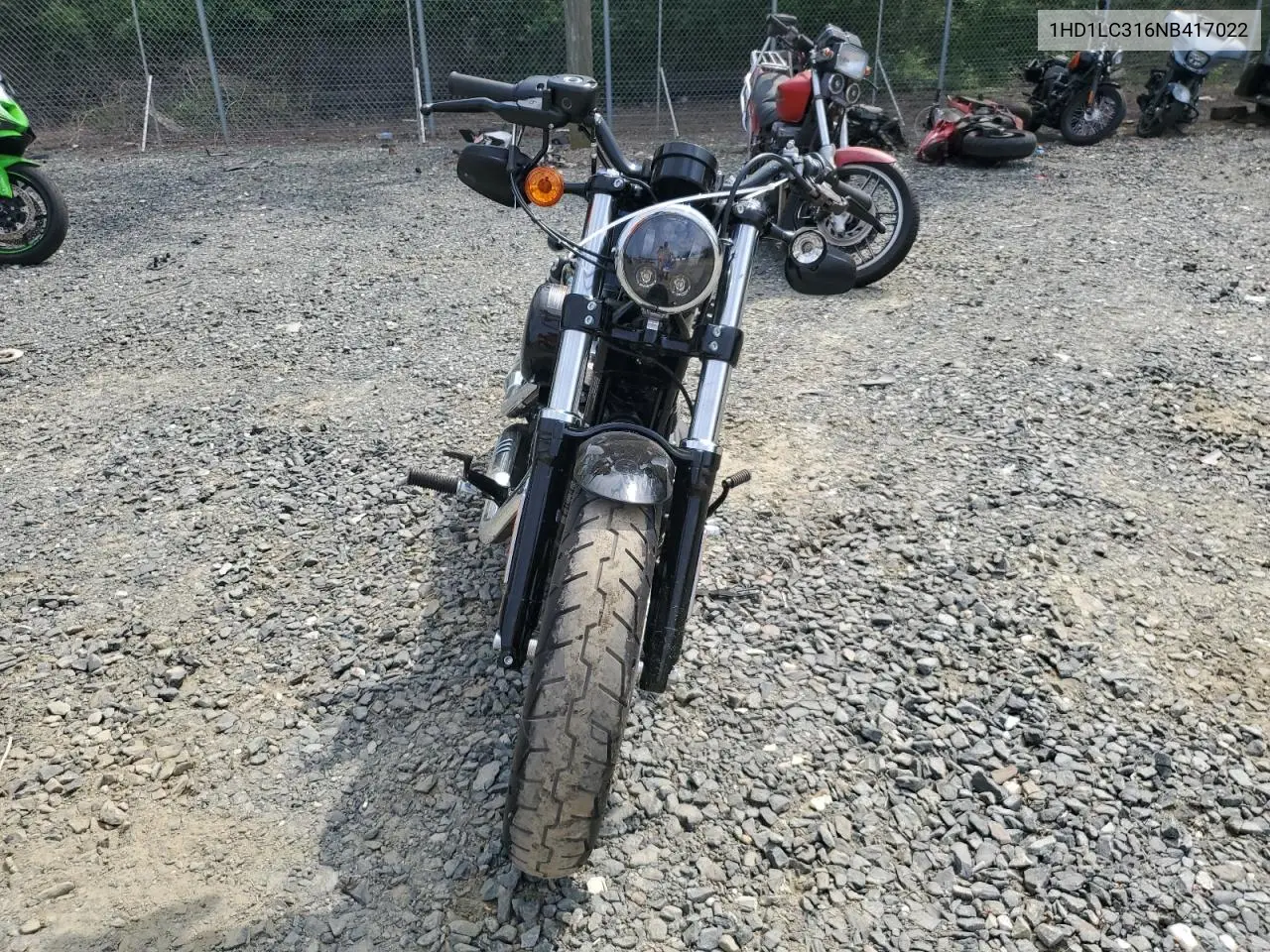 2022 Harley-Davidson Xl1200 X VIN: 1HD1LC316NB417022 Lot: 54408215