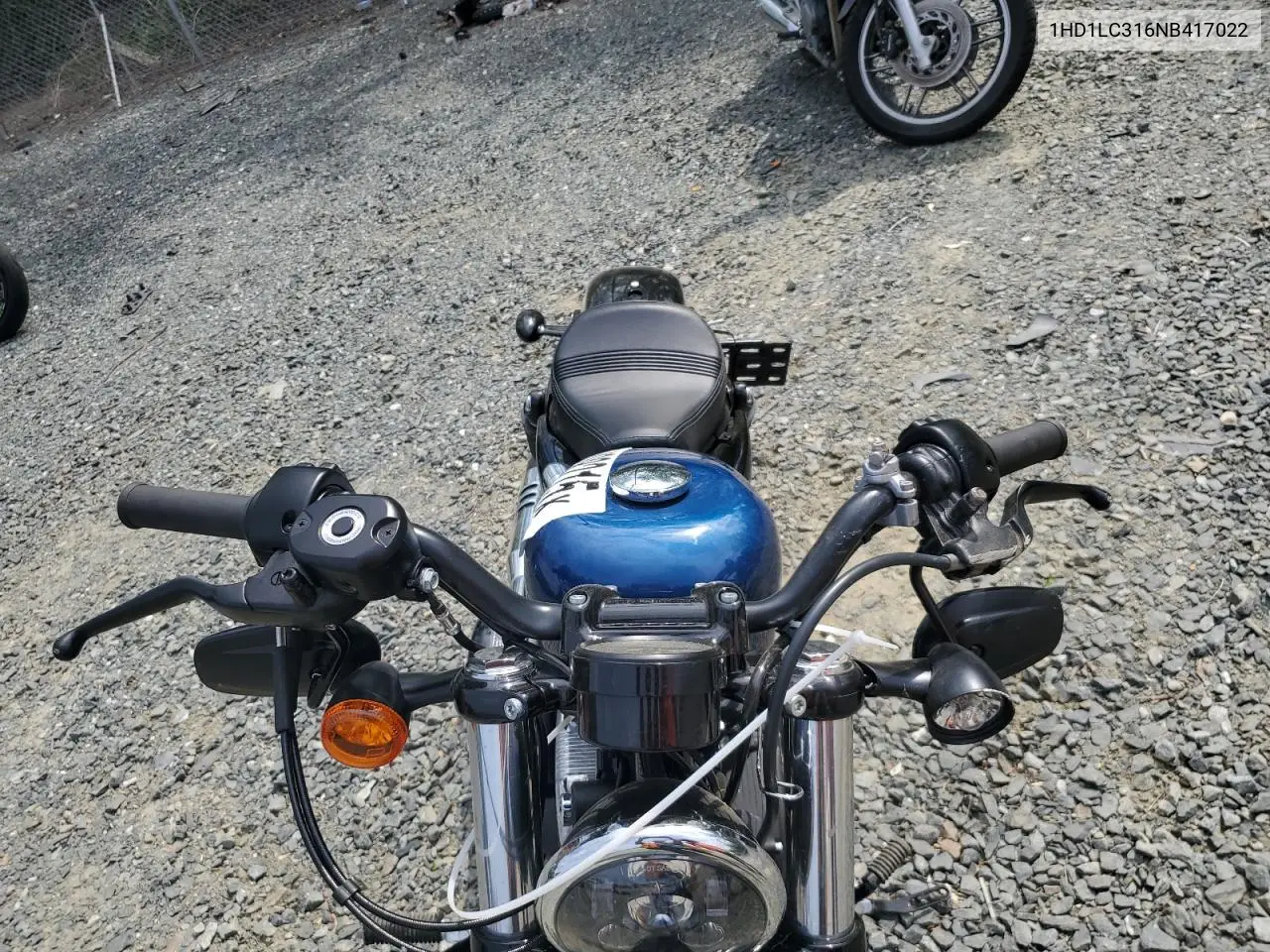 2022 Harley-Davidson Xl1200 X VIN: 1HD1LC316NB417022 Lot: 54408215