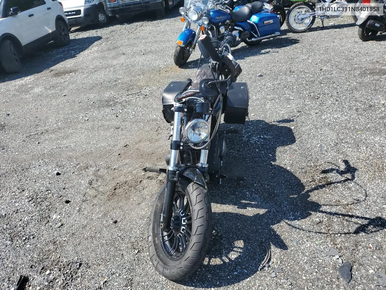 2022 Harley-Davidson Xl1200 X VIN: 1HD1LC311NB401858 Lot: 61441685