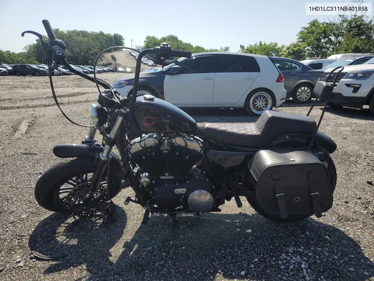 2022 Harley-Davidson Xl1200 X VIN: 1HD1LC311NB401858 Lot: 61441685