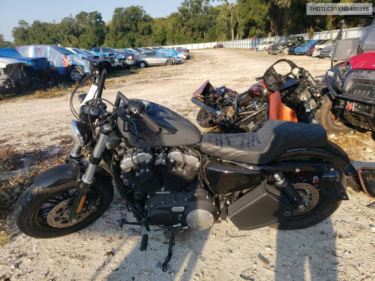 2022 Harley-Davidson Xl1200 X VIN: 1HD1LC31XNB400398 Lot: 75072734