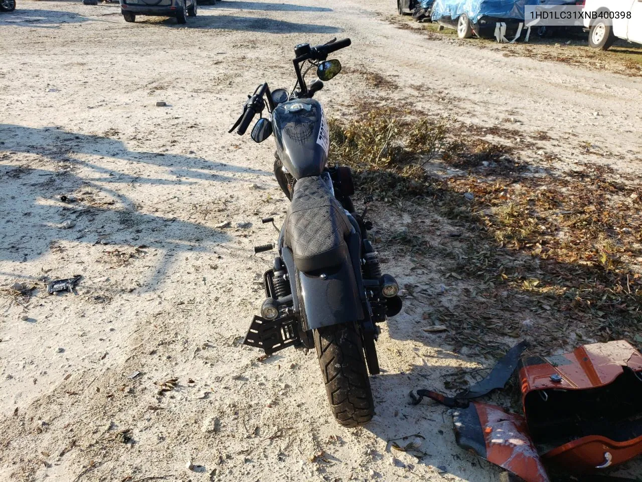 2022 Harley-Davidson Xl1200 X VIN: 1HD1LC31XNB400398 Lot: 75072734