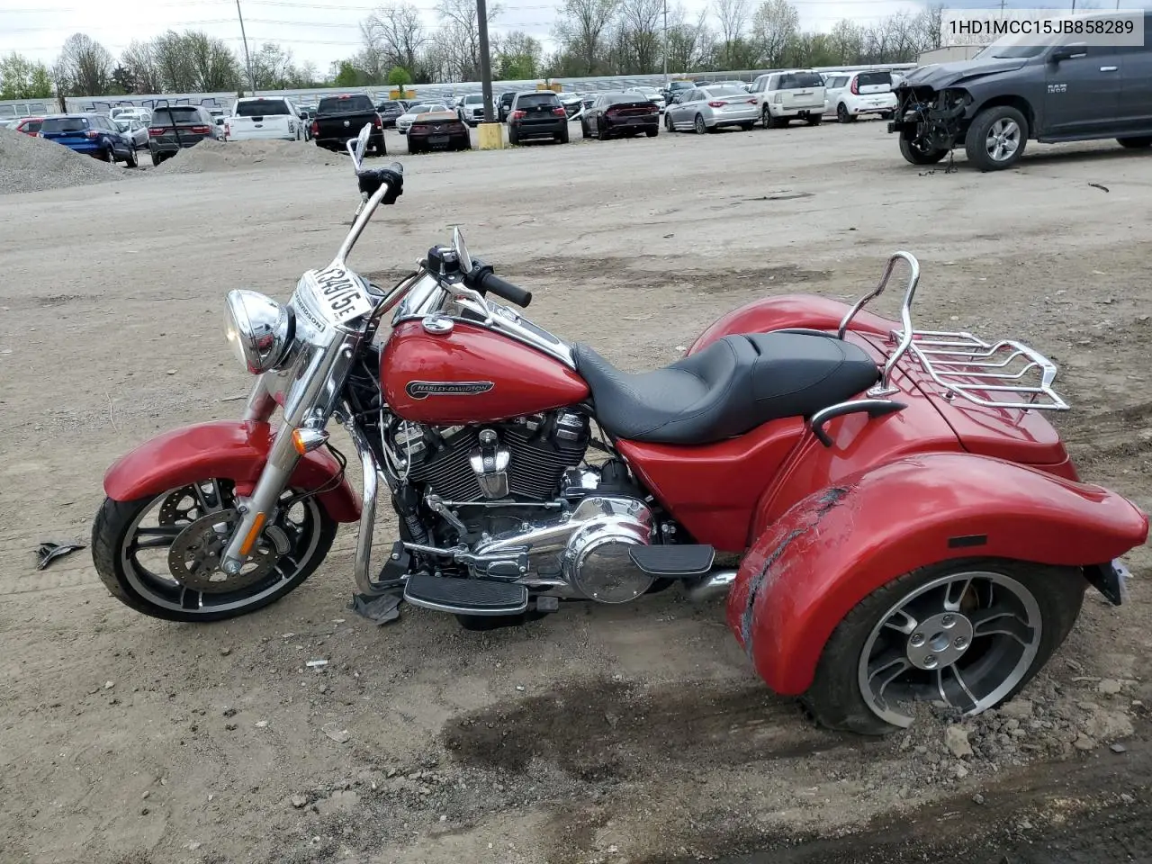 2018 Harley-Davidson Flrt Free Wheeler VIN: 1HD1MCC15JB858289 Lot: 54134915