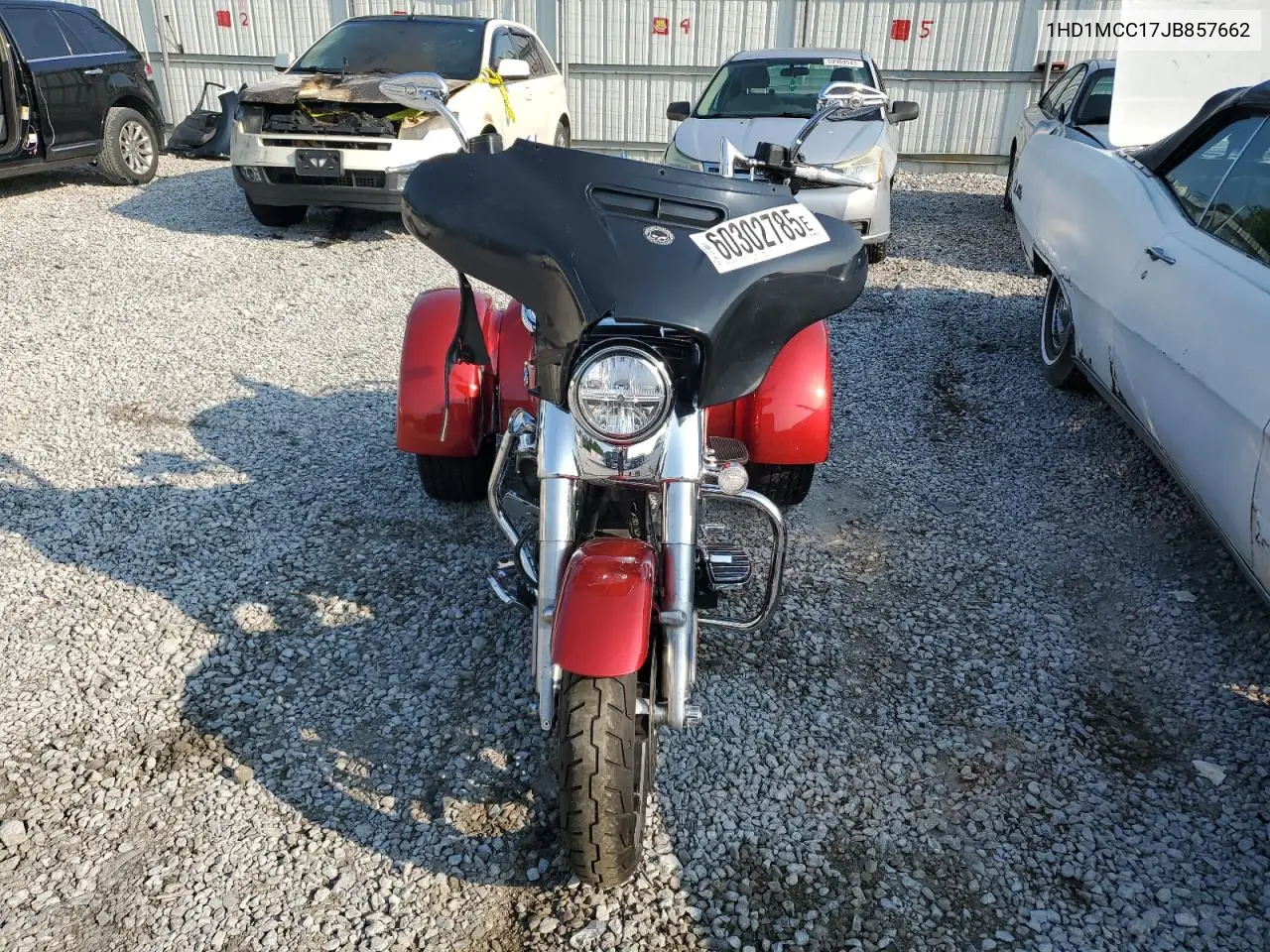 2018 Harley-Davidson Flrt Free Wheeler VIN: 1HD1MCC17JB857662 Lot: 60302785