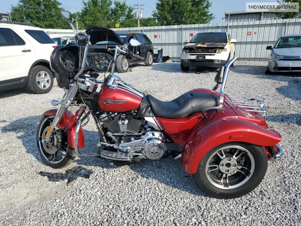 2018 Harley-Davidson Flrt Free Wheeler VIN: 1HD1MCC17JB857662 Lot: 60302785