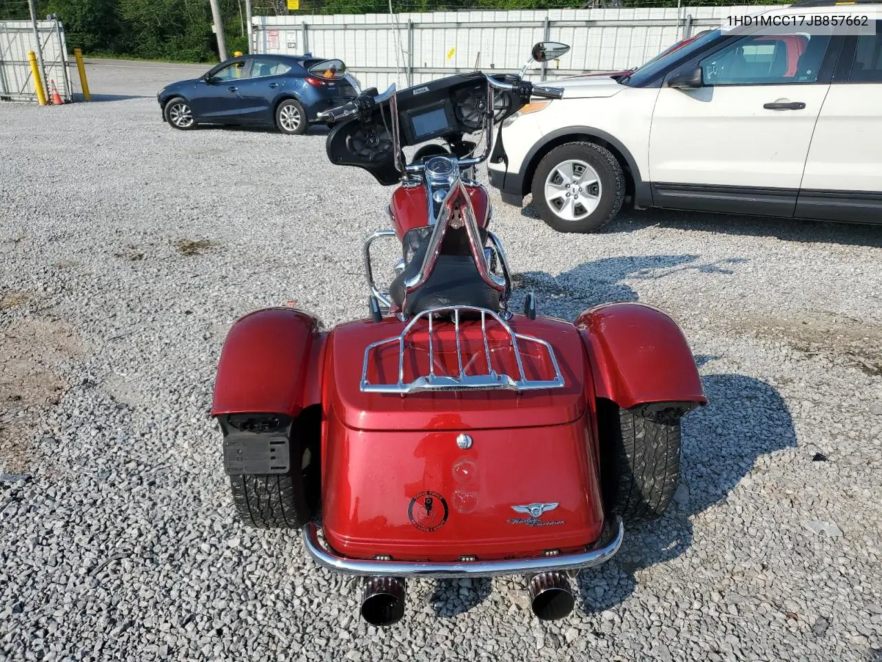 2018 Harley-Davidson Flrt Free Wheeler VIN: 1HD1MCC17JB857662 Lot: 60302785