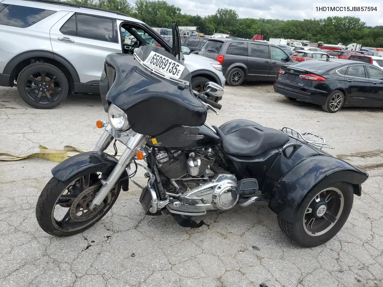 2018 Harley-Davidson Flrt Free Wheeler VIN: 1HD1MCC15JB857594 Lot: 65069135