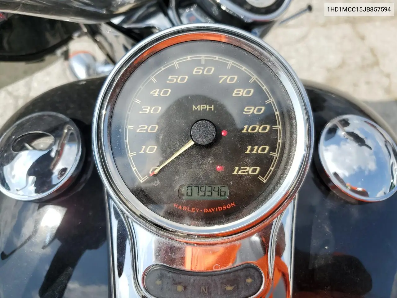 2018 Harley-Davidson Flrt Free Wheeler VIN: 1HD1MCC15JB857594 Lot: 65069135