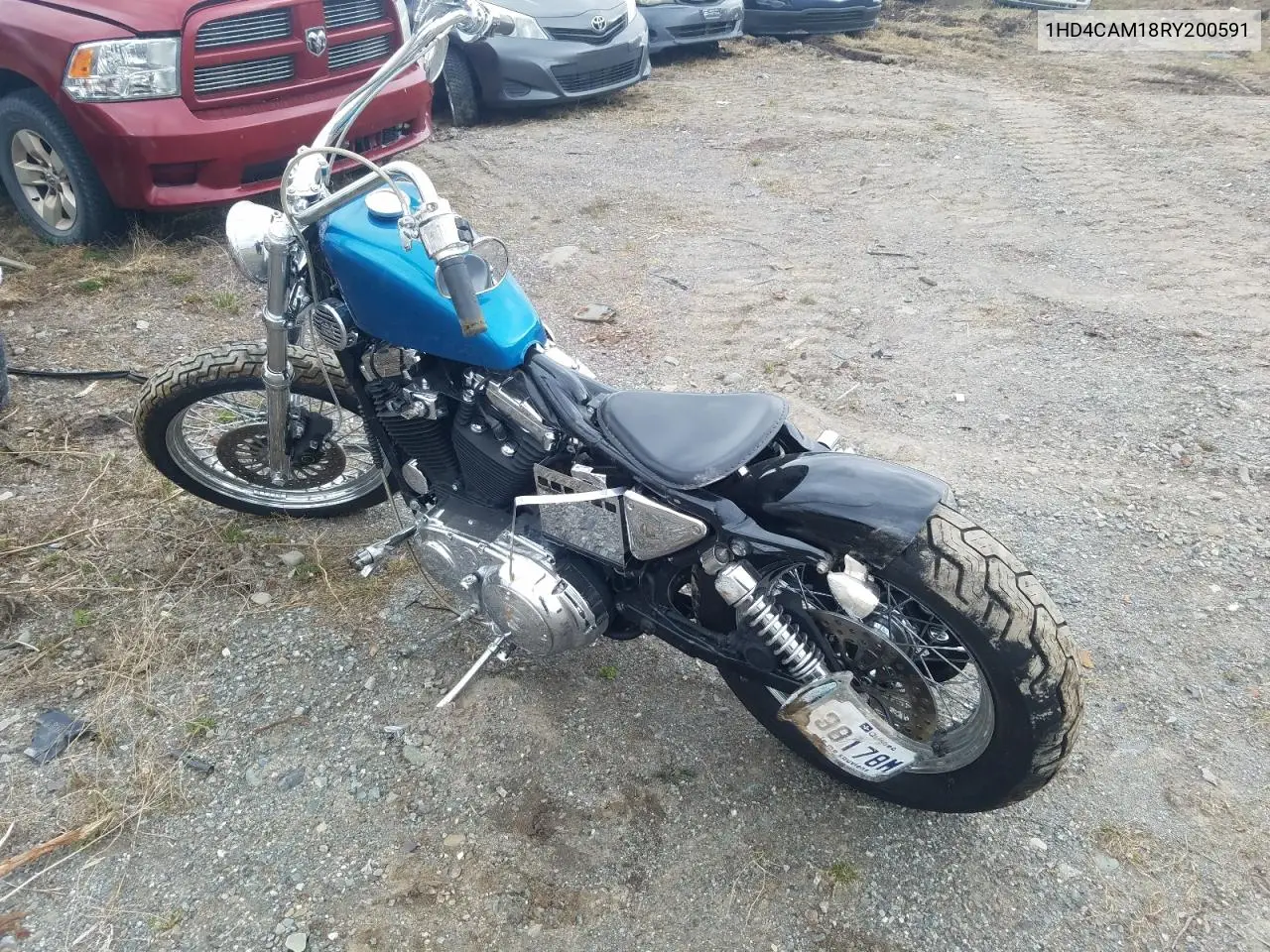 1994 Harley-Davidson Xlh883 VIN: 1HD4CAM18RY200591 Lot: 55491505