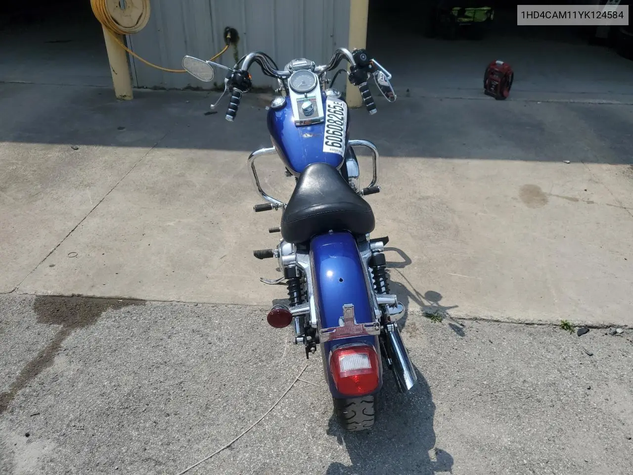 2000 Harley-Davidson Xl883 VIN: 1HD4CAM11YK124584 Lot: 60608265