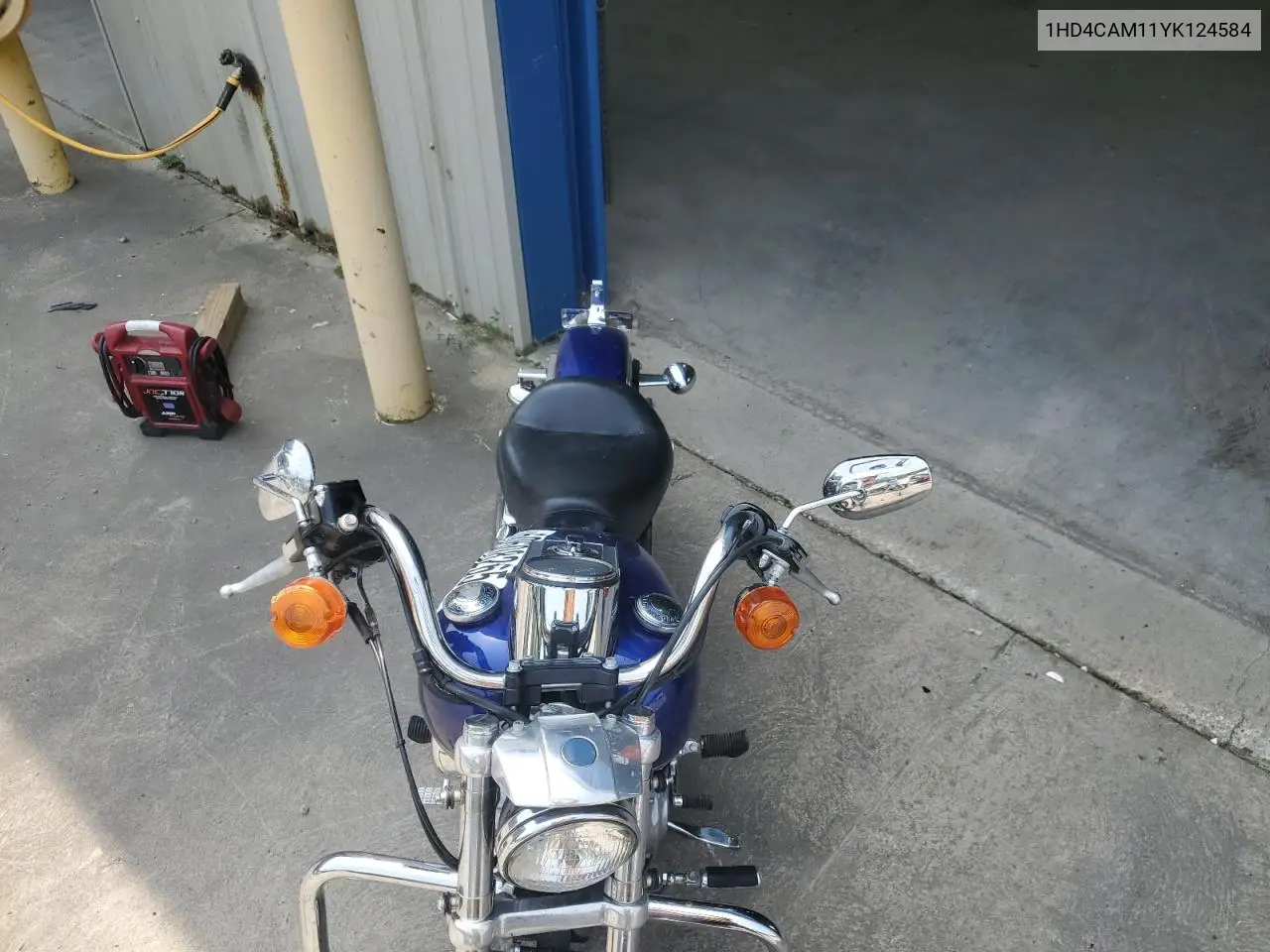 2000 Harley-Davidson Xl883 VIN: 1HD4CAM11YK124584 Lot: 60608265