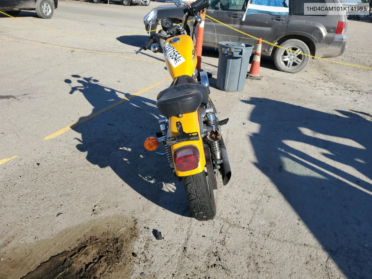 2001 Harley-Davidson Xl883 VIN: 1HD4CAM101K141995 Lot: 72371554