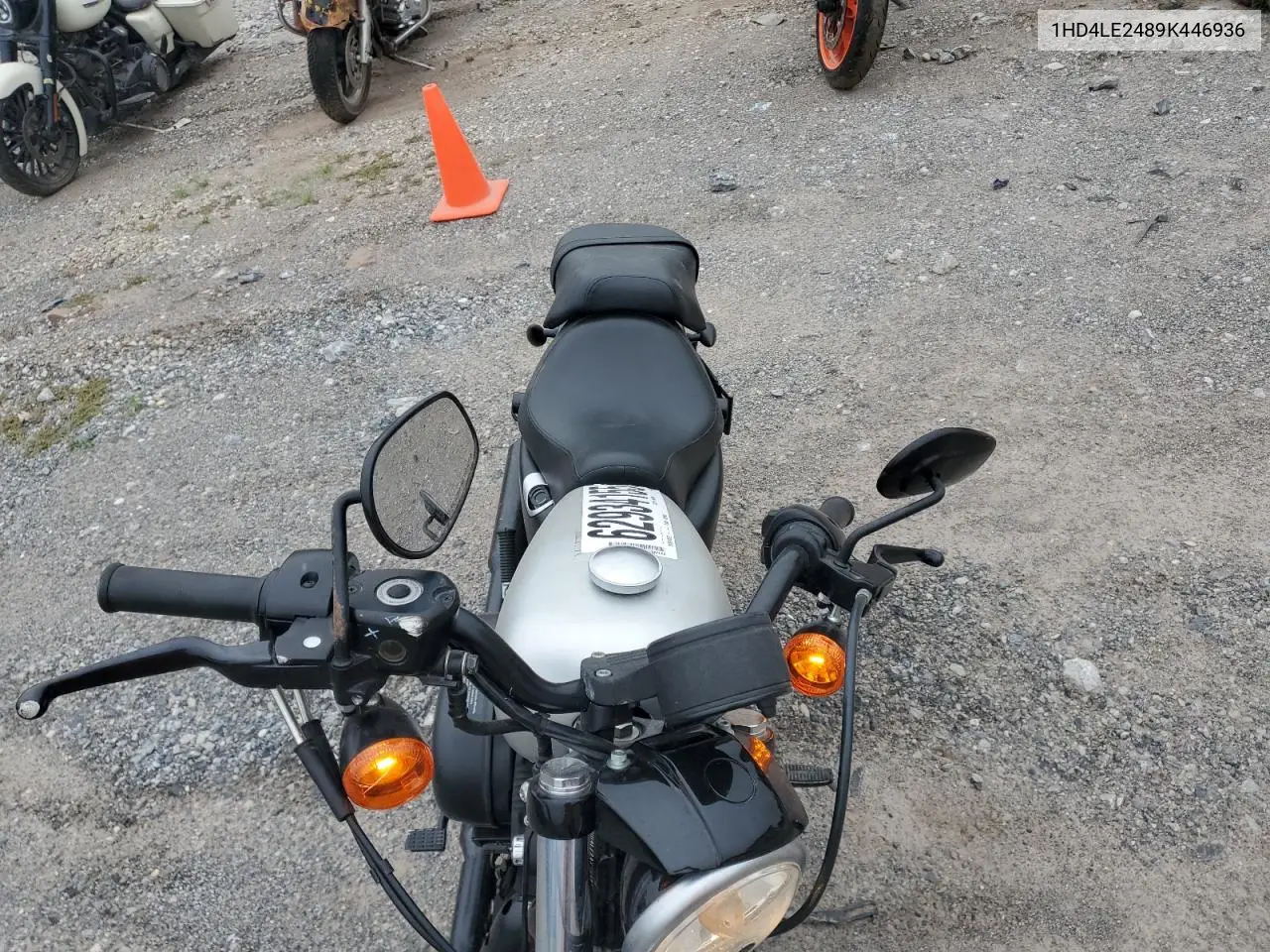 2009 Harley-Davidson Xl883 N VIN: 1HD4LE2489K446936 Lot: 62934155
