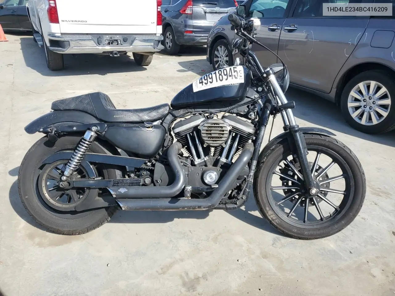 2011 Harley-Davidson Xl883 N VIN: 1HD4LE234BC416209 Lot: 49918945