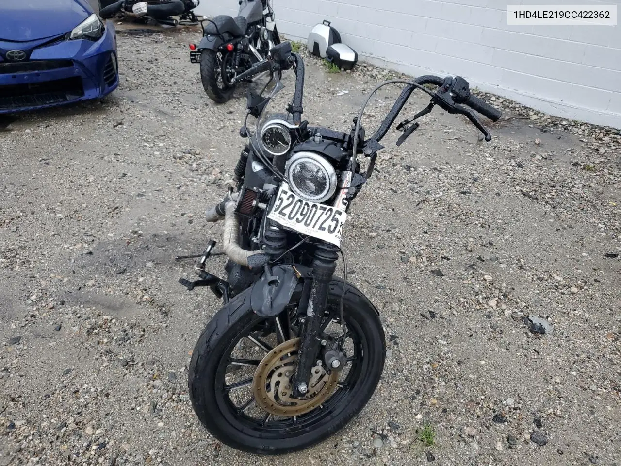 2012 Harley-Davidson Xl883 Iron 883 VIN: 1HD4LE219CC422362 Lot: 52090725