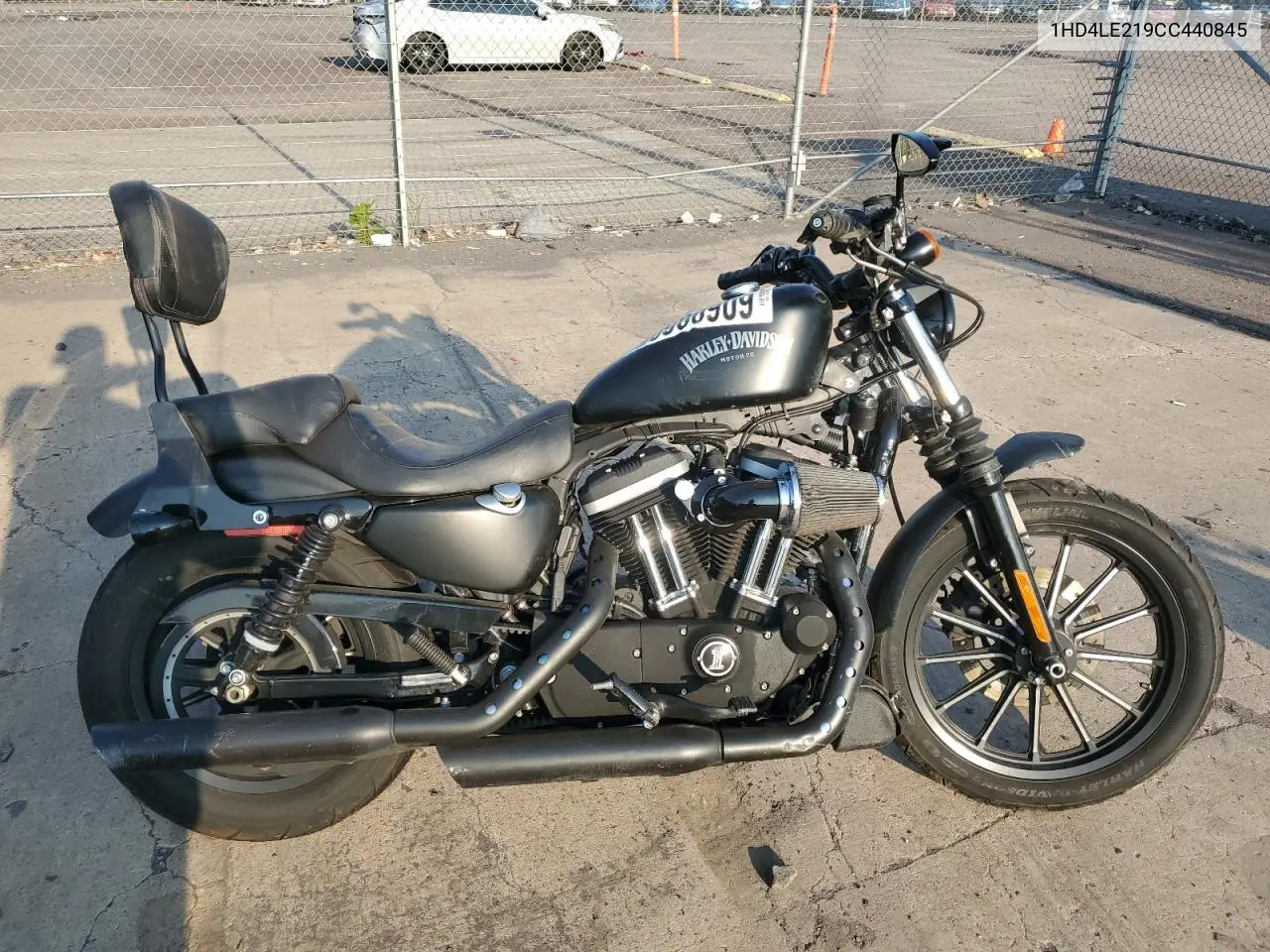 2012 Harley-Davidson Xl883 Iron 883 VIN: 1HD4LE219CC440845 Lot: 60600605