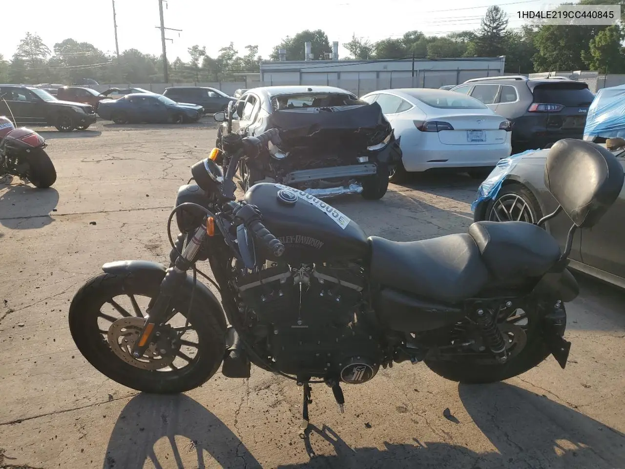 2012 Harley-Davidson Xl883 Iron 883 VIN: 1HD4LE219CC440845 Lot: 60600605