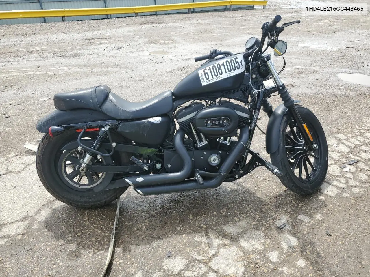 2012 Harley-Davidson Xl883 Iron 883 VIN: 1HD4LE216CC448465 Lot: 61081005