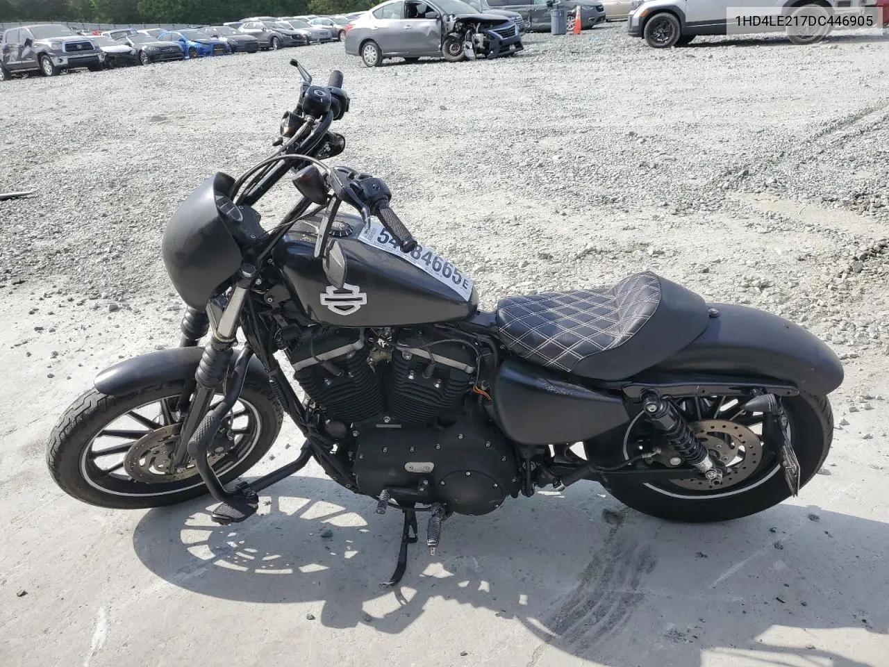 2013 Harley-Davidson Xl883 Iron 883 VIN: 1HD4LE217DC446905 Lot: 54584665