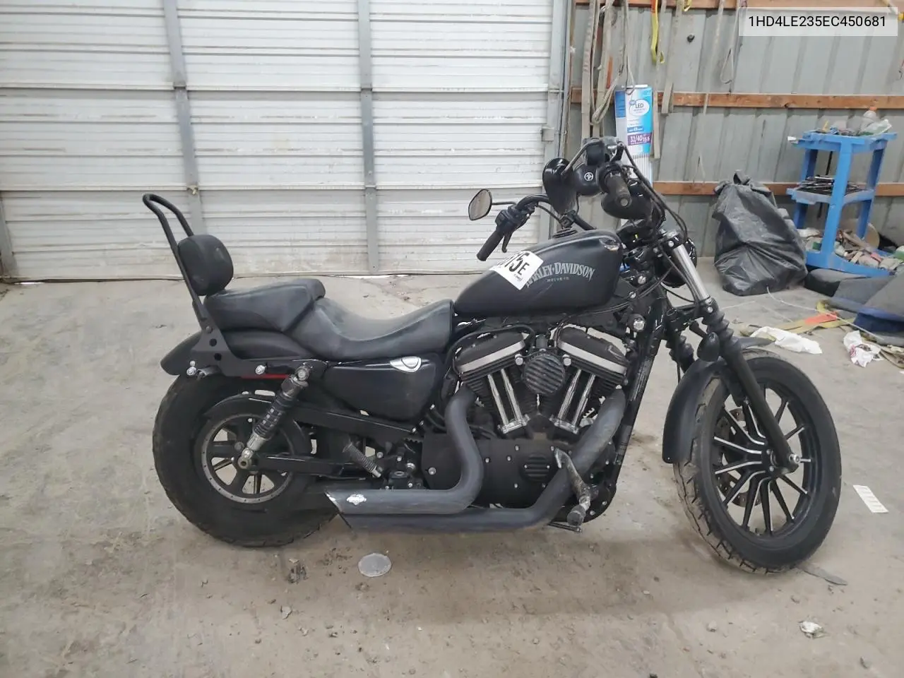 2014 Harley-Davidson Xl883 Iron 883 VIN: 1HD4LE235EC450681 Lot: 52433515