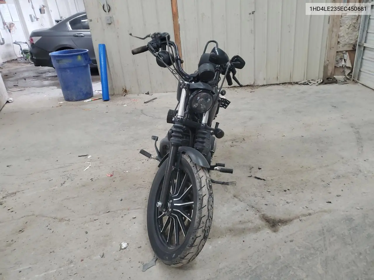 2014 Harley-Davidson Xl883 Iron 883 VIN: 1HD4LE235EC450681 Lot: 52433515