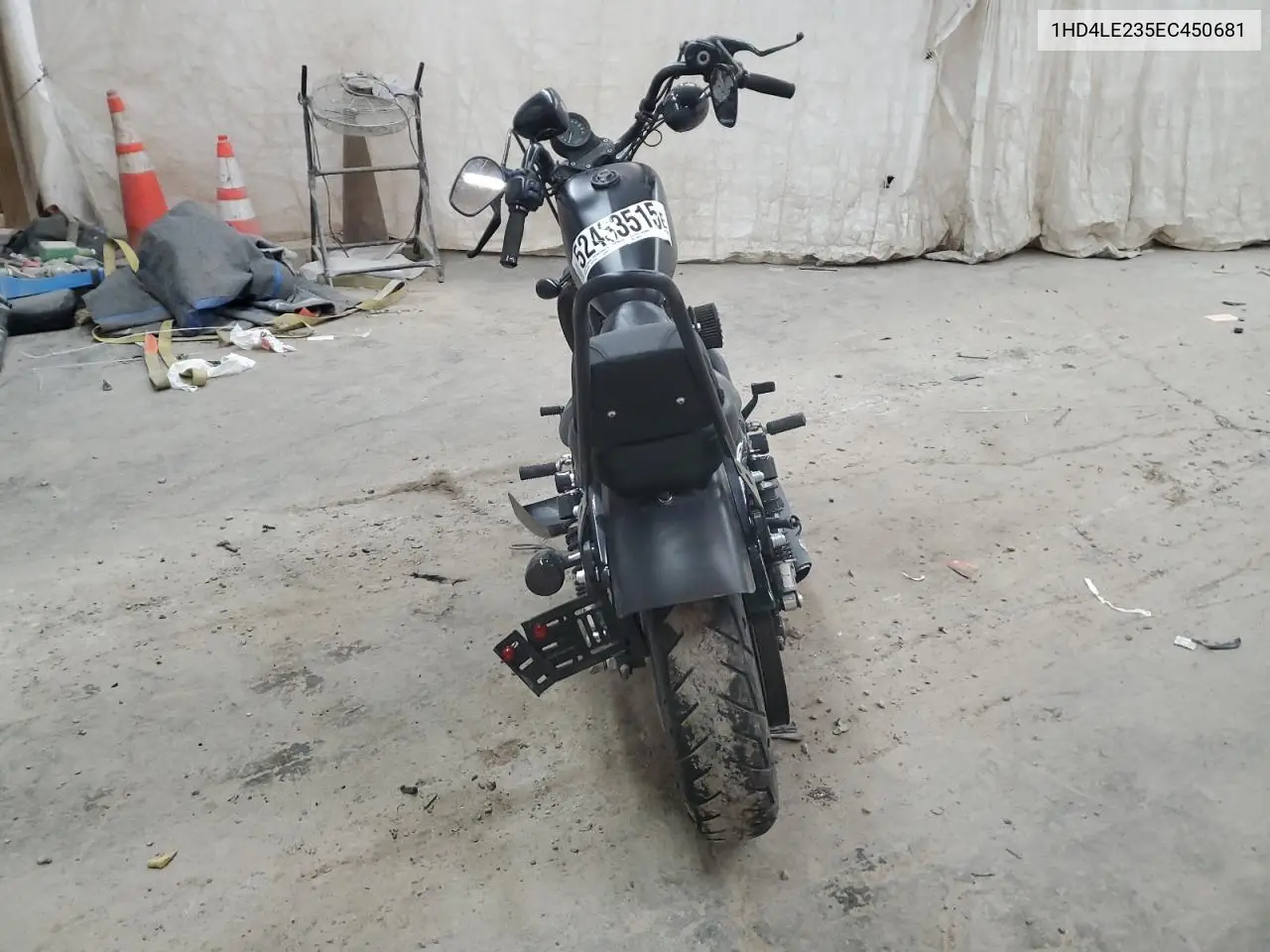 2014 Harley-Davidson Xl883 Iron 883 VIN: 1HD4LE235EC450681 Lot: 52433515