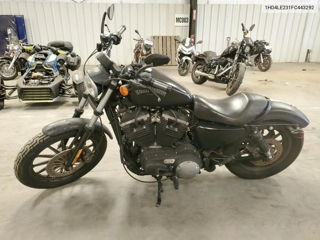 2015 Harley-Davidson Xl883 Iron 883 VIN: 1HD4LE231FC443292 Lot: 56932425