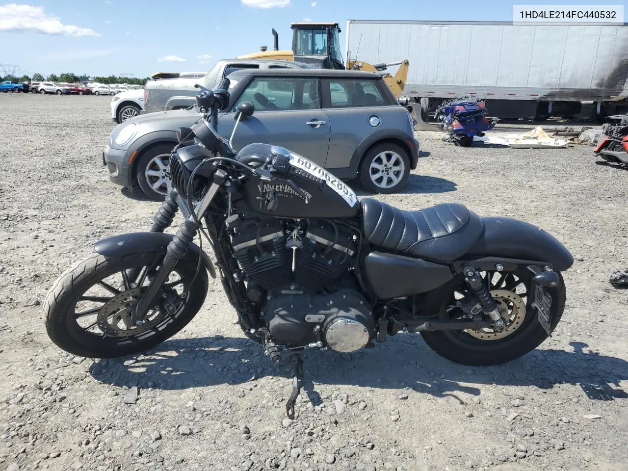 2015 Harley-Davidson Xl883 Iron 883 VIN: 1HD4LE214FC440532 Lot: 60706285