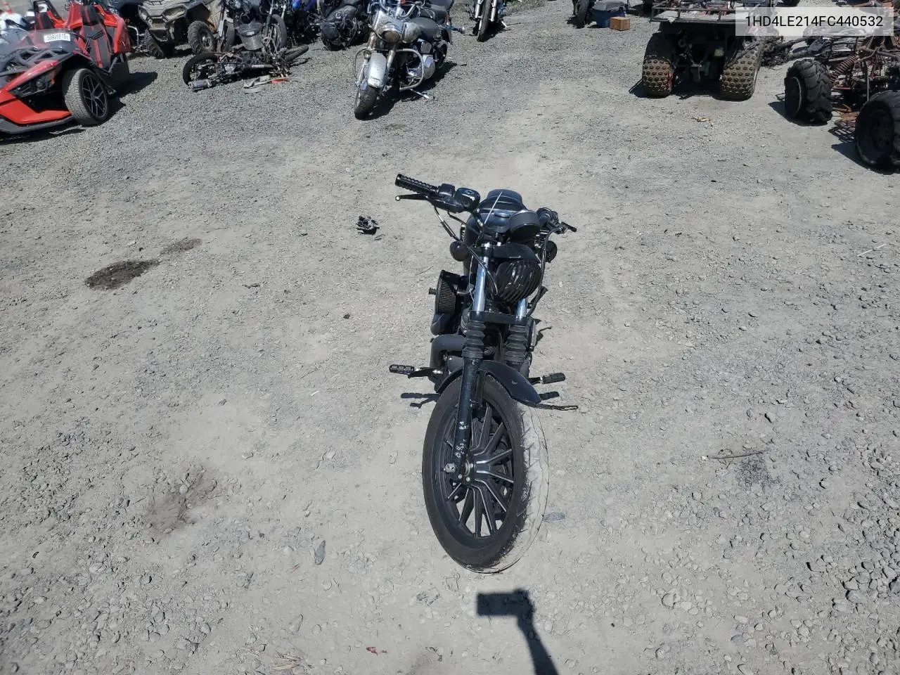 2015 Harley-Davidson Xl883 Iron 883 VIN: 1HD4LE214FC440532 Lot: 60706285